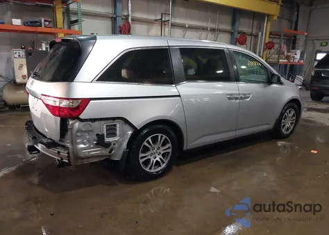 2011 Honda Odyssey Ex-L z USA, uszkodzony, nr VIN 5FNRL5H6XBB067679